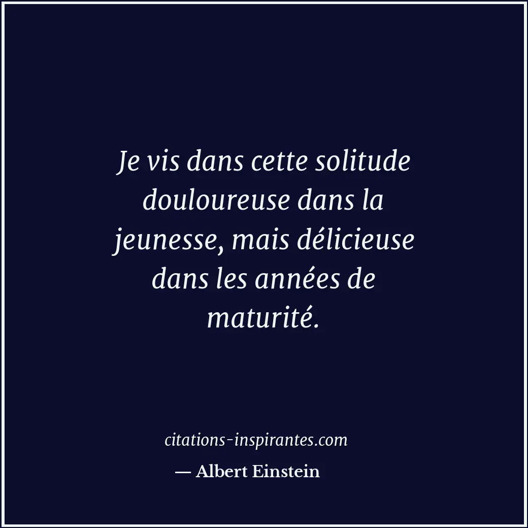 Citation de Albert Einstein