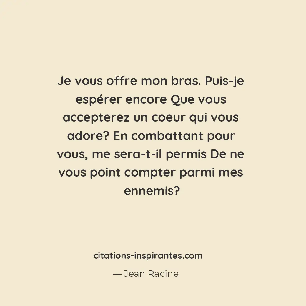 Citation de Jean Racine