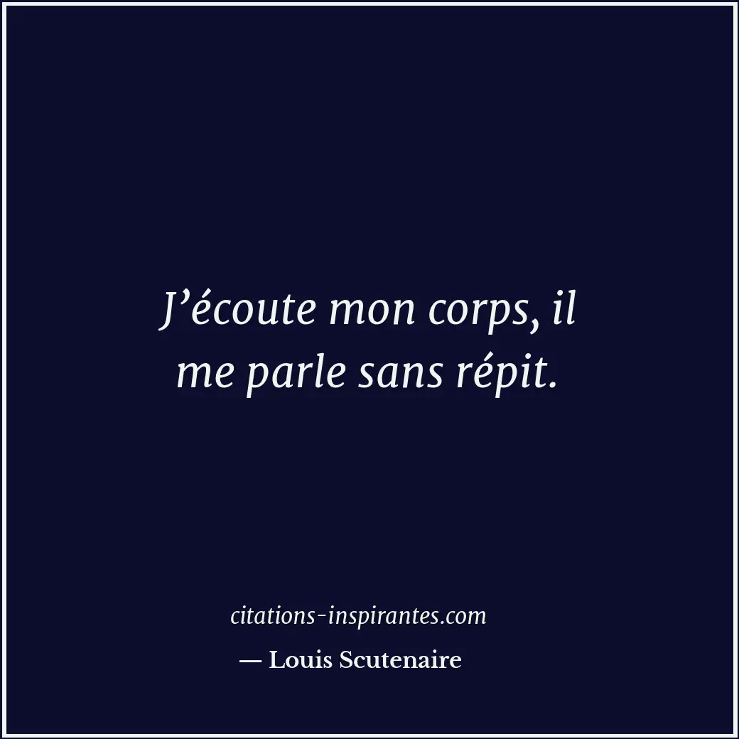 Citation de Louis Scutenaire