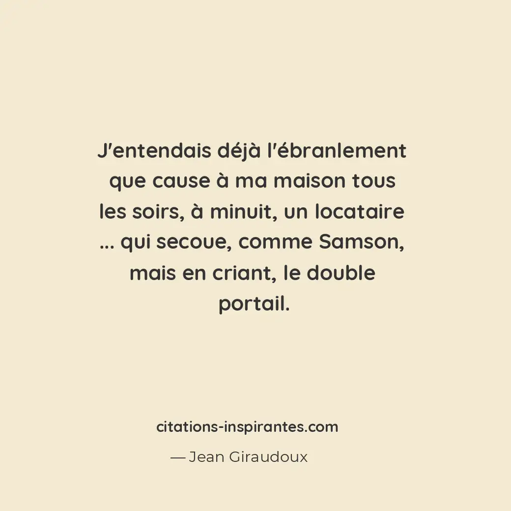 Citation de Jean Giraudoux