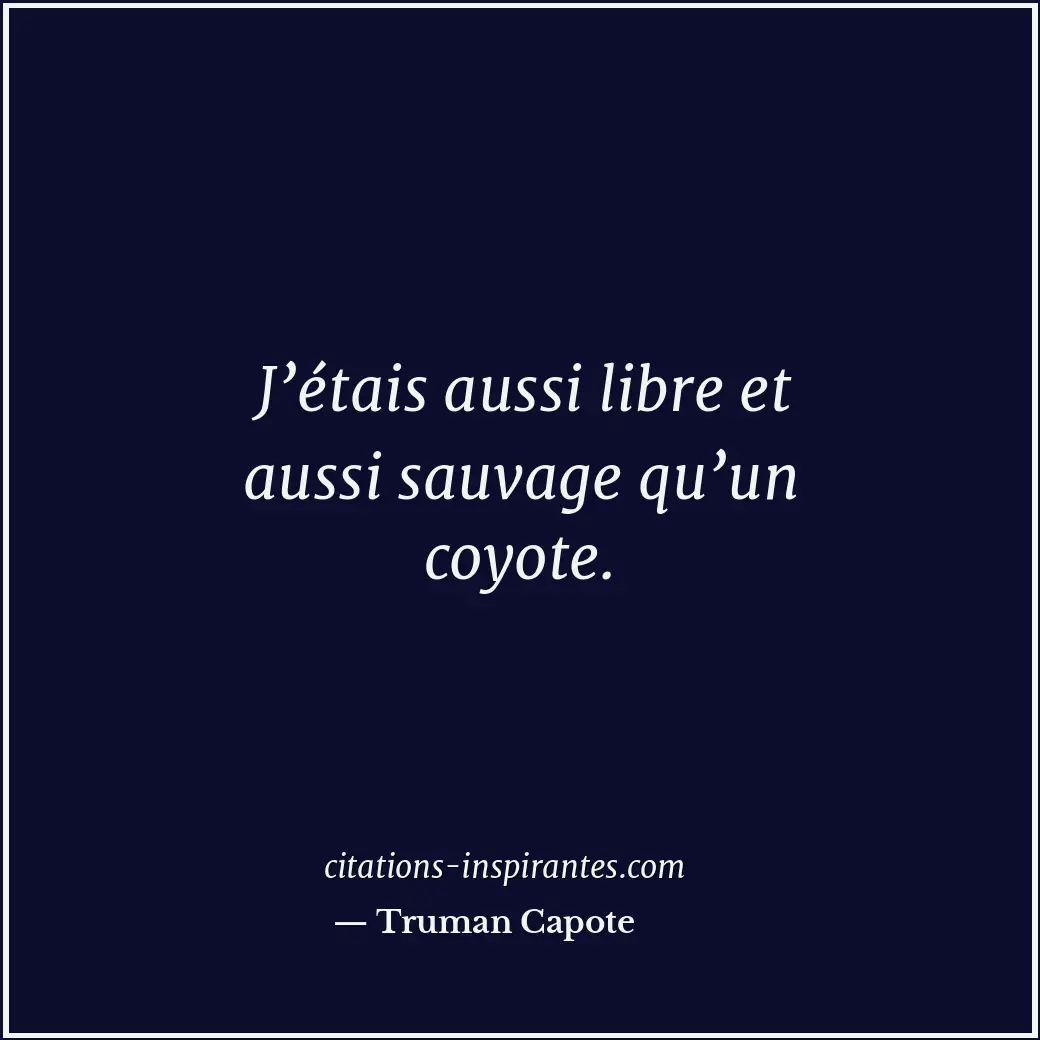 Citation de Truman Capote