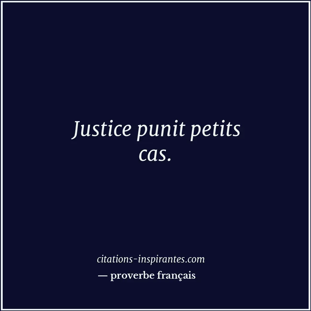 Citation de proverbe français