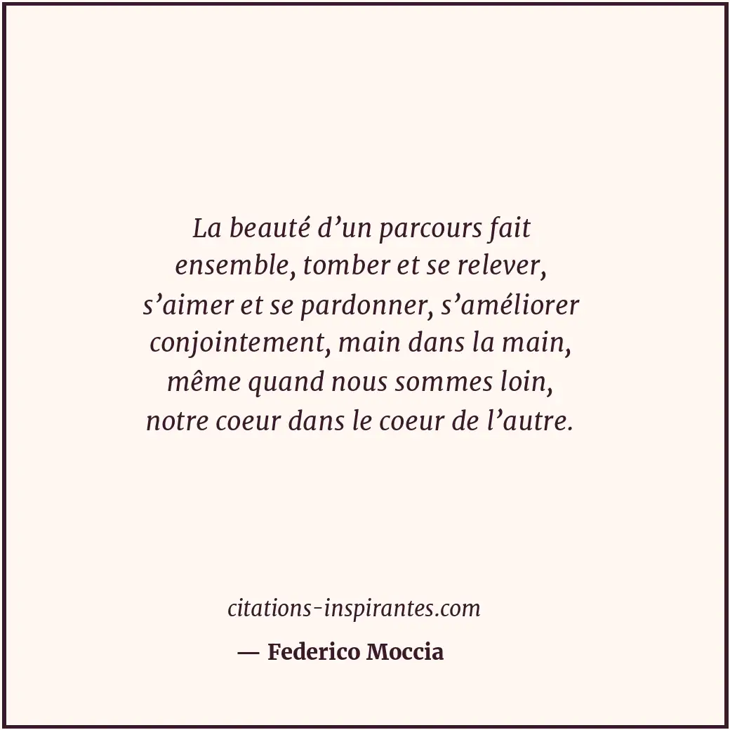Citation de Federico Moccia