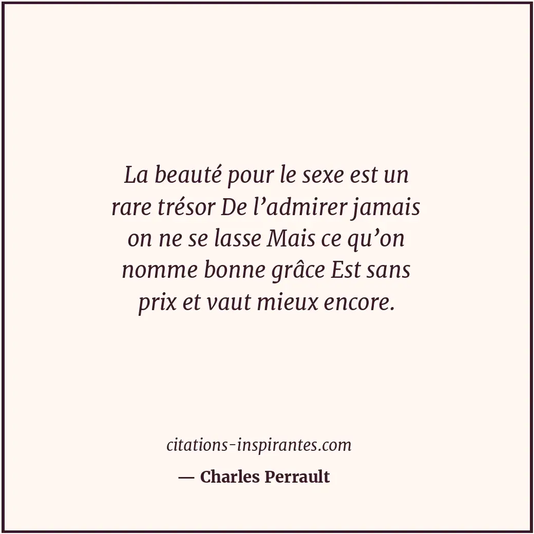 Citation de Charles Perrault