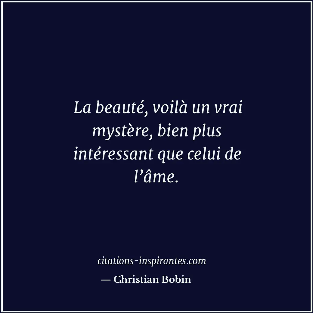 Citation de Christian Bobin