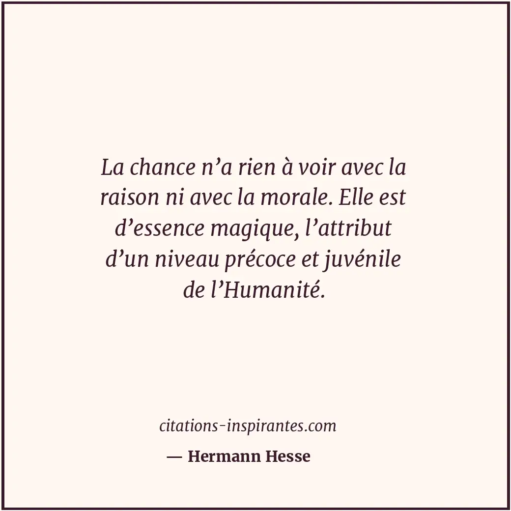Citation de Hermann Hesse