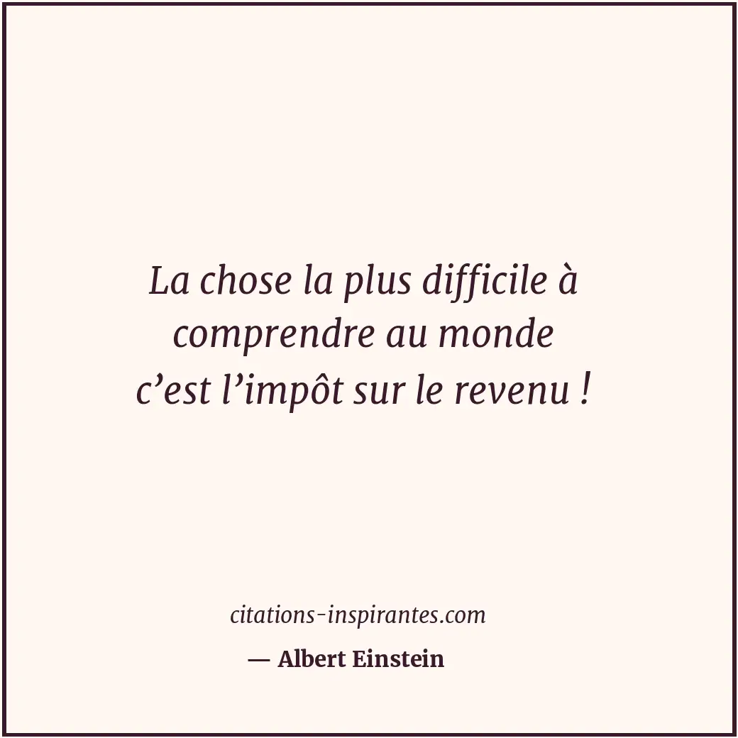 Citation de Albert Einstein
