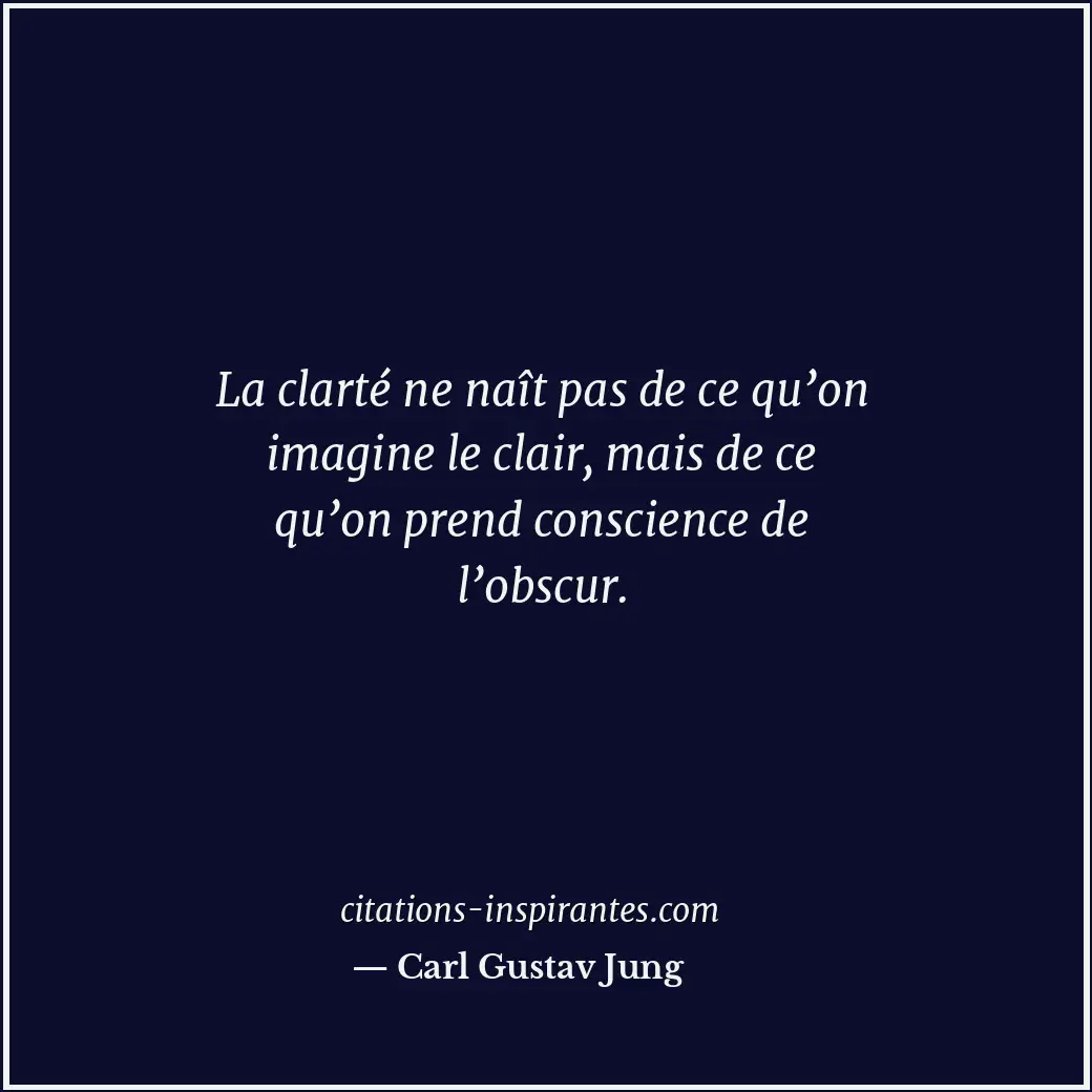 Citation de Carl Gustav Jung
