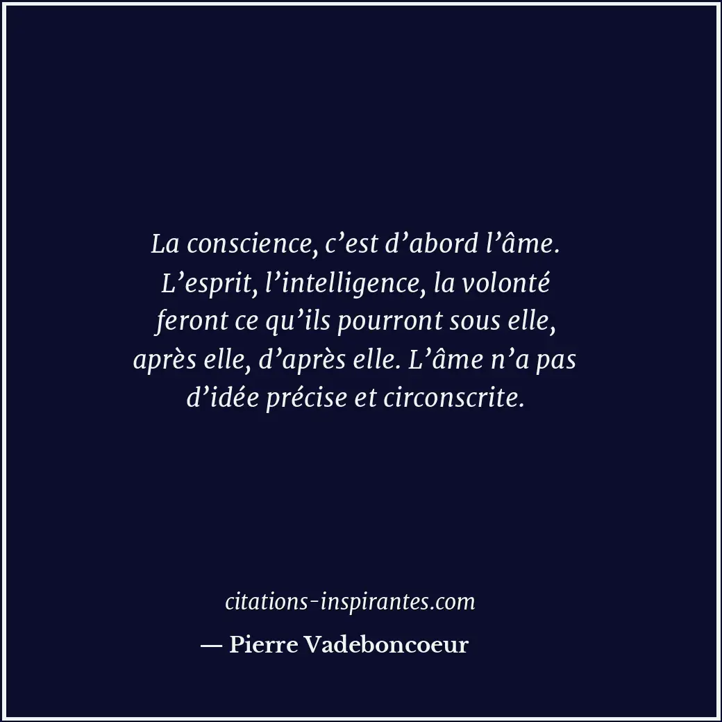 Citation de Pierre Vadeboncoeur