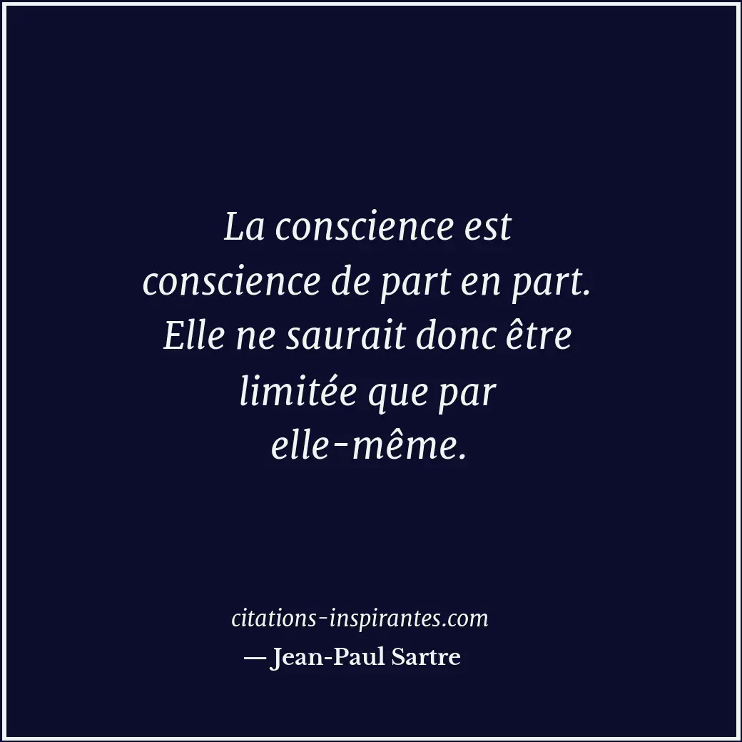 Citation de Jean-Paul Sartre