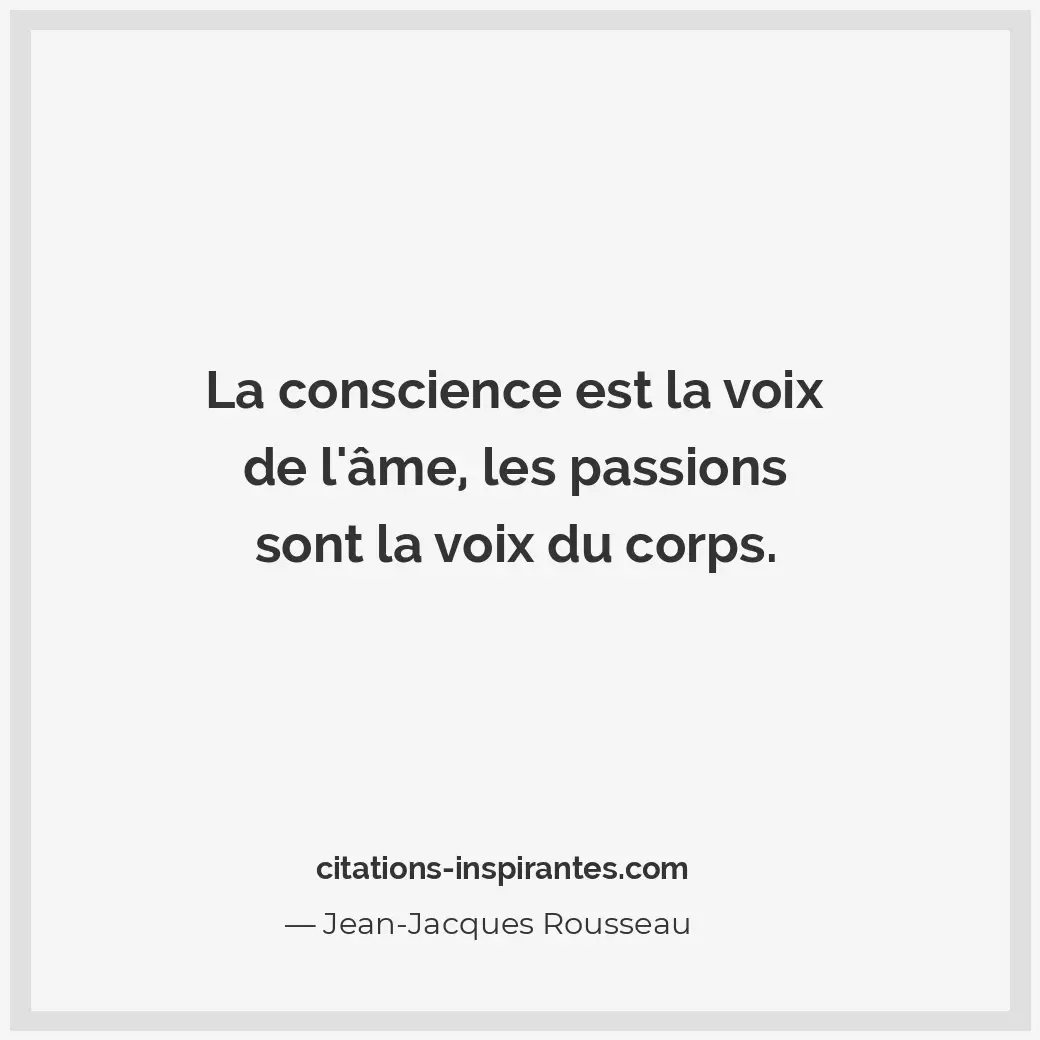 Citation de Jean-Jacques Rousseau