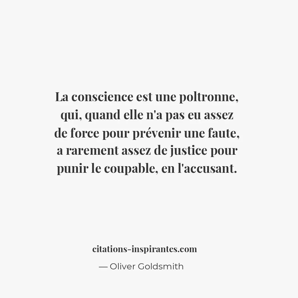 Citation de Oliver Goldsmith