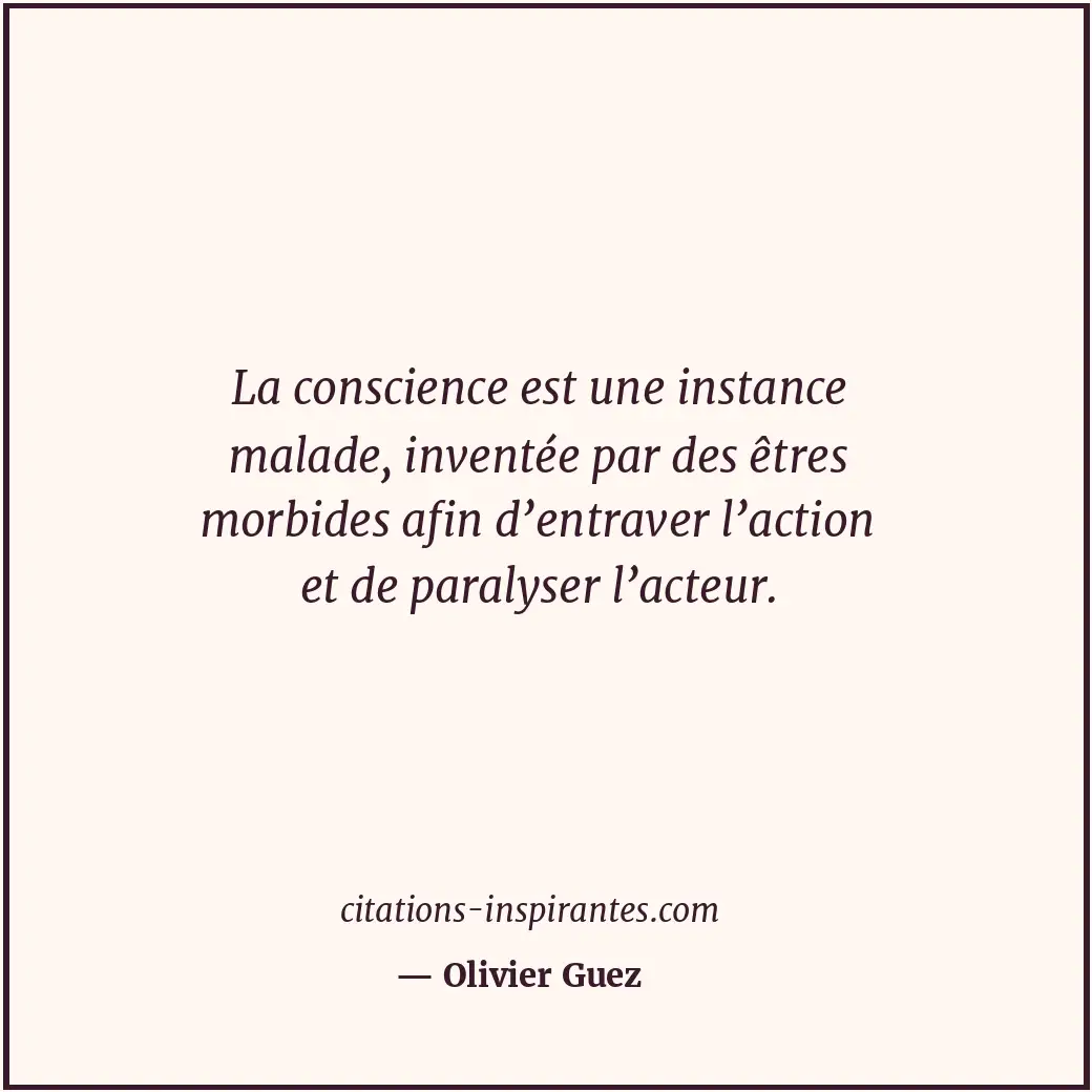 Citation de Olivier Guez