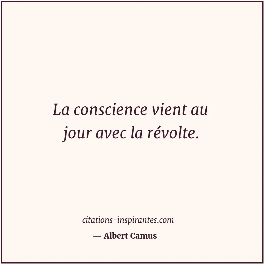 Citation de Albert Camus