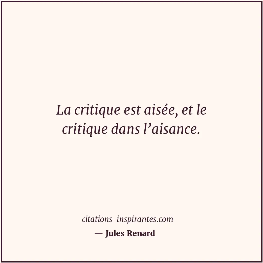 Citation de Jules Renard