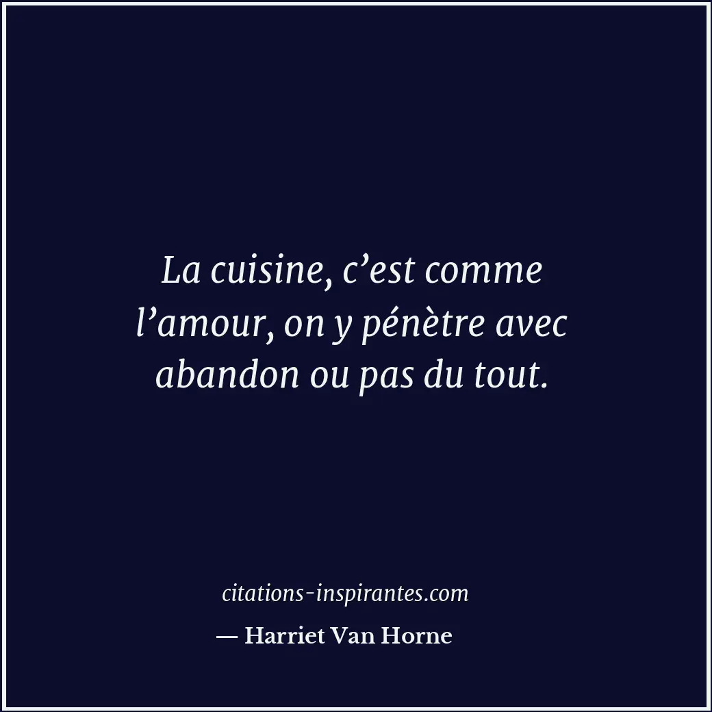 Citation de Harriet Van Horne