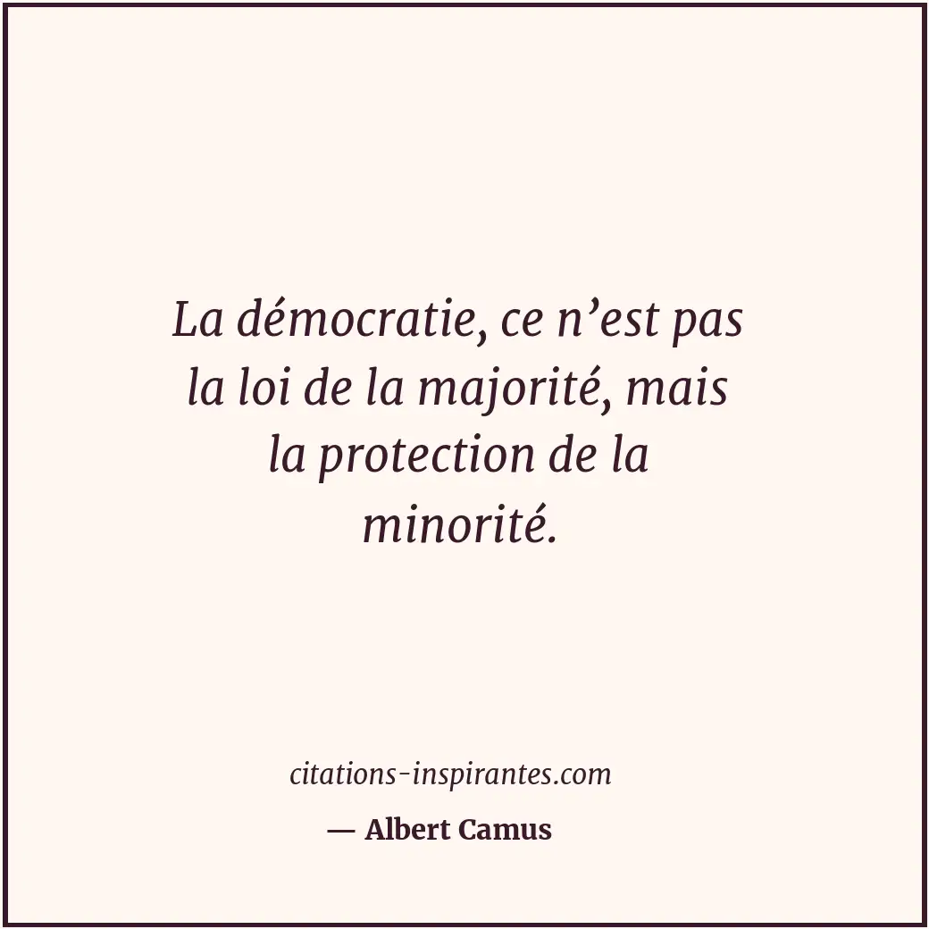 Citation de Albert Camus