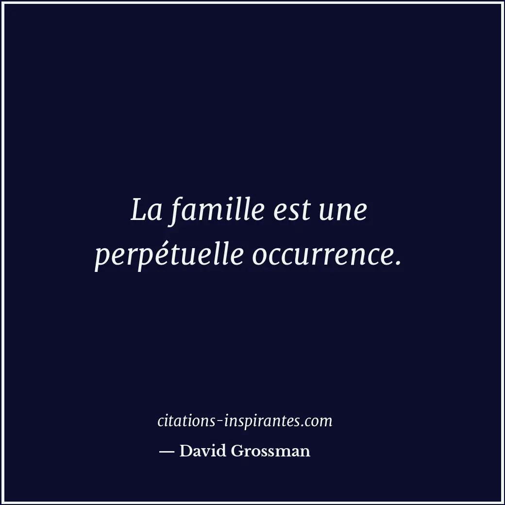 Citation de David Grossman