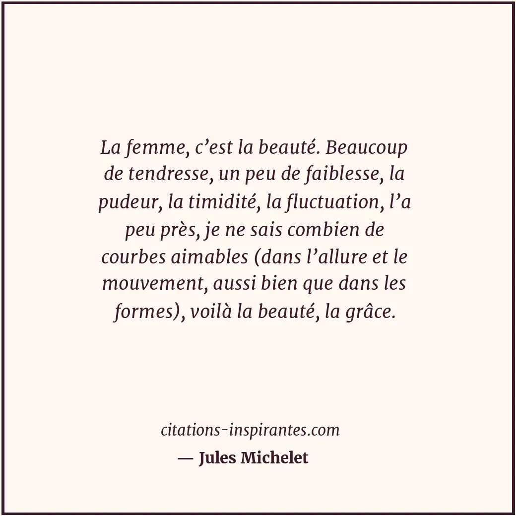 Citation de Jules Michelet