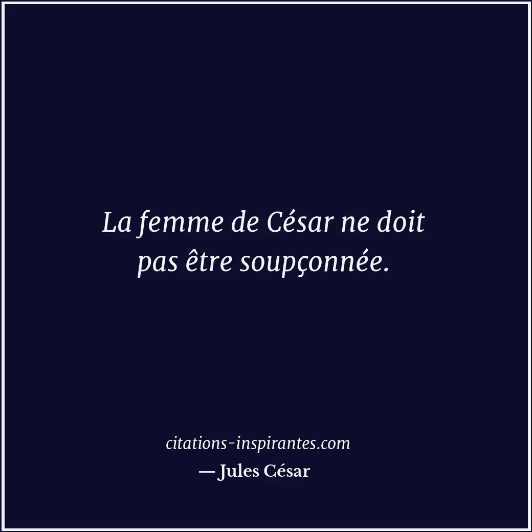 Citation de Jules César