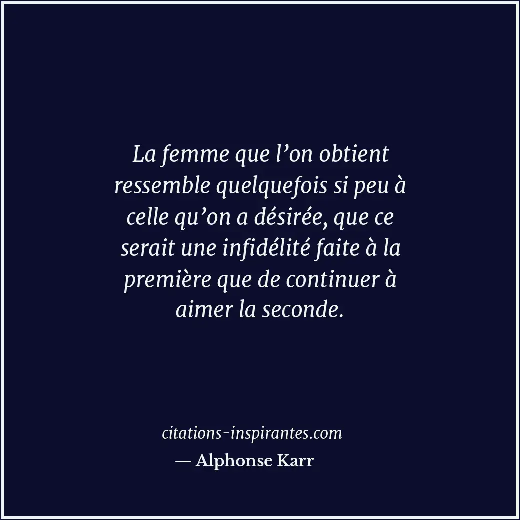 Citation de Alphonse Karr