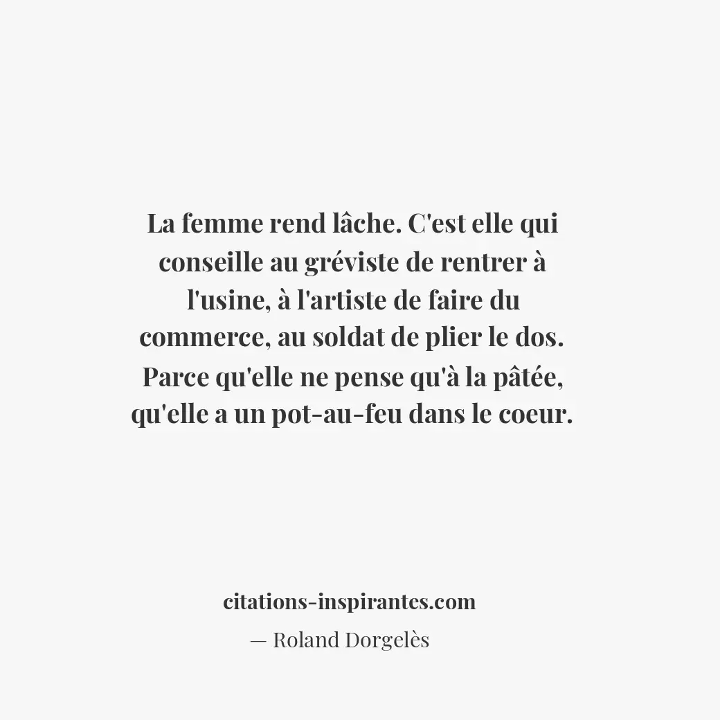 Citation de Roland Dorgelès
