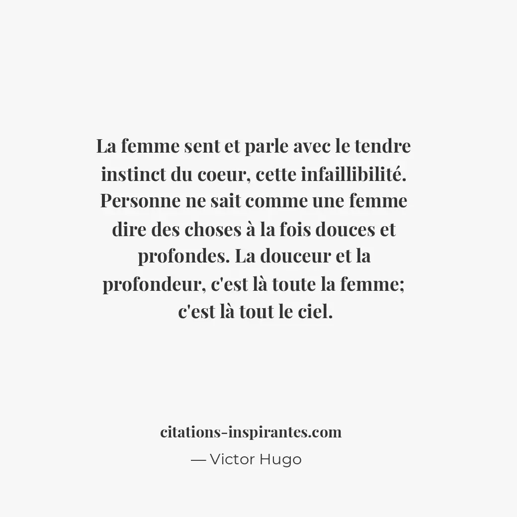 Citation de Victor Hugo