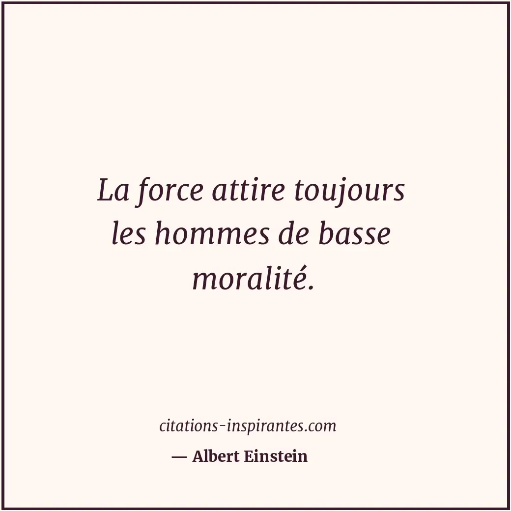 Citation de Albert Einstein