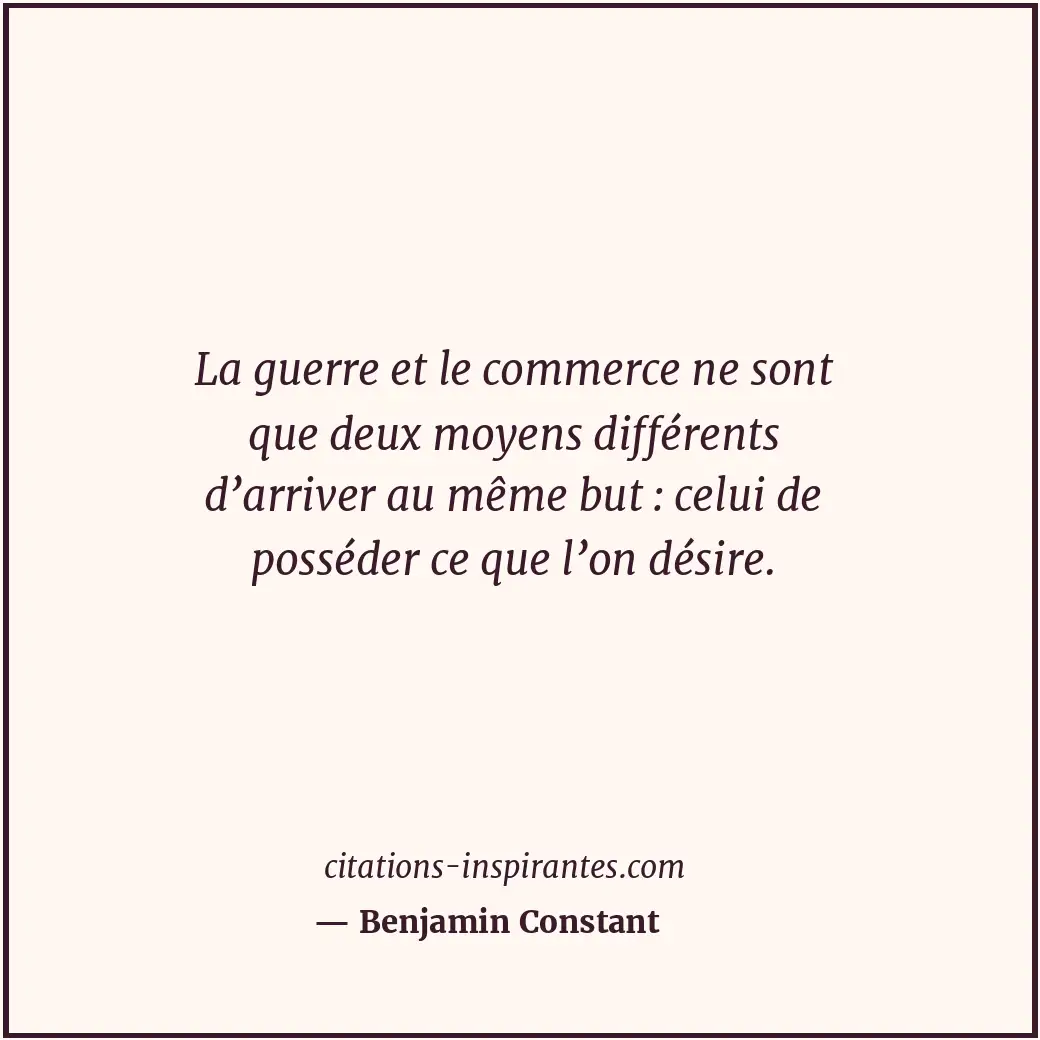 Citation de Benjamin Constant