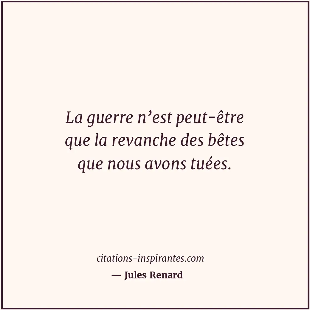 Citation de Jules Renard