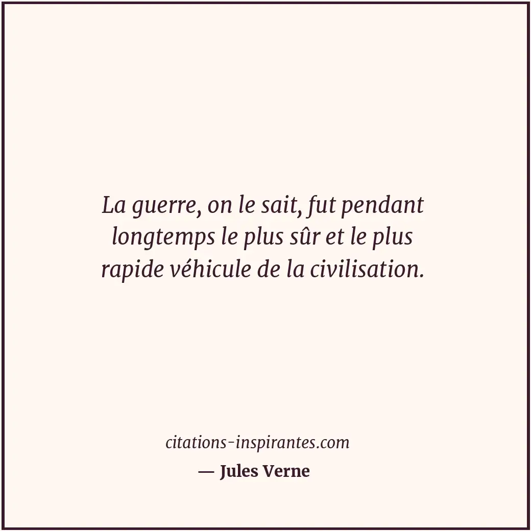 Citation de Jules Verne