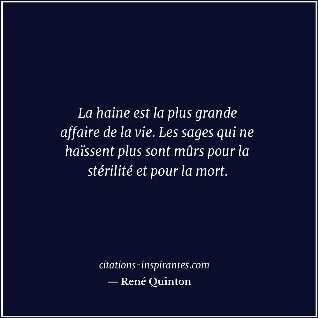 Citation de René Quinton