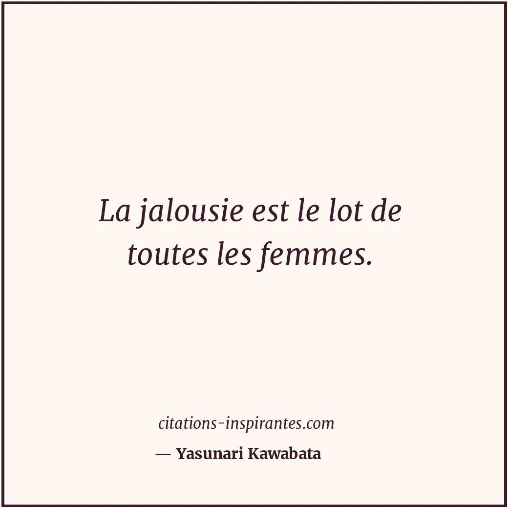 Citation de Yasunari Kawabata