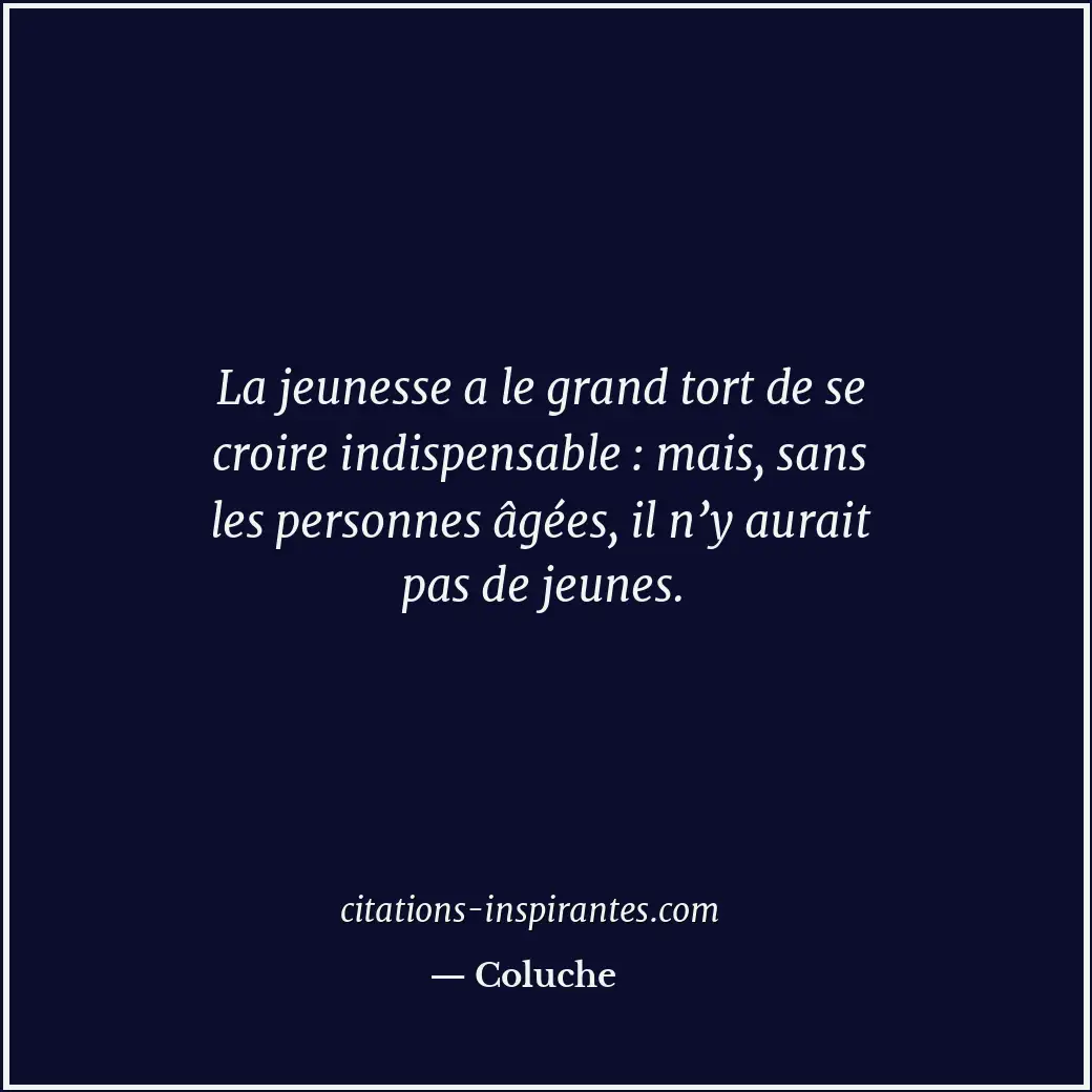 Citation de Coluche
