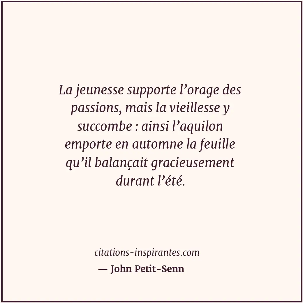 Citation de John Petit-Senn