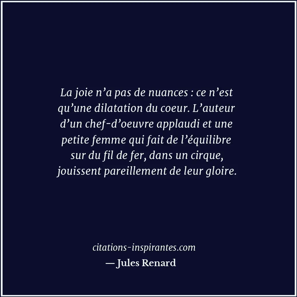 Citation de Jules Renard