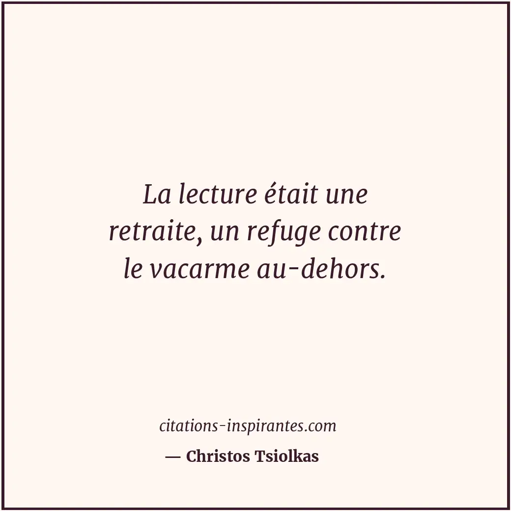 Citation de Christos Tsiolkas