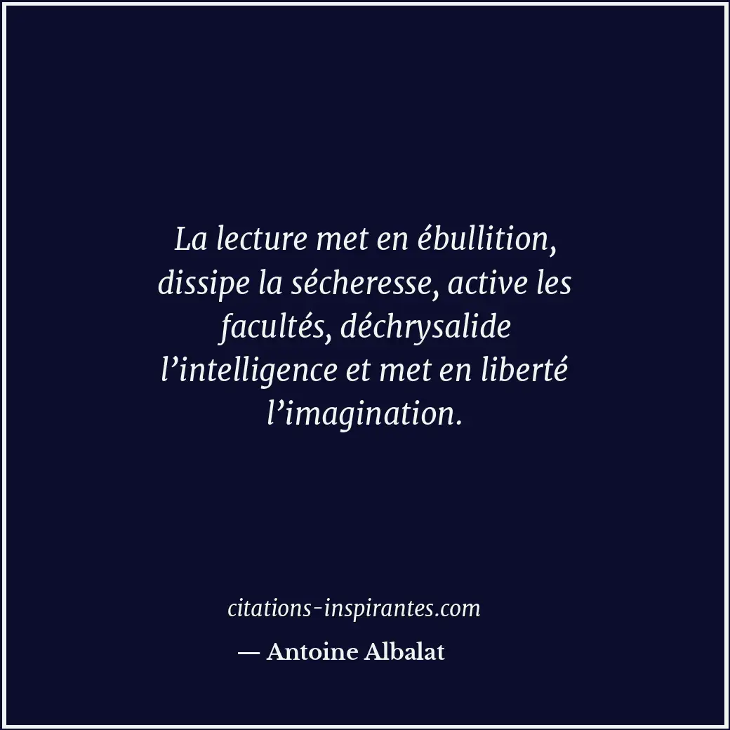 Citation de Antoine Albalat