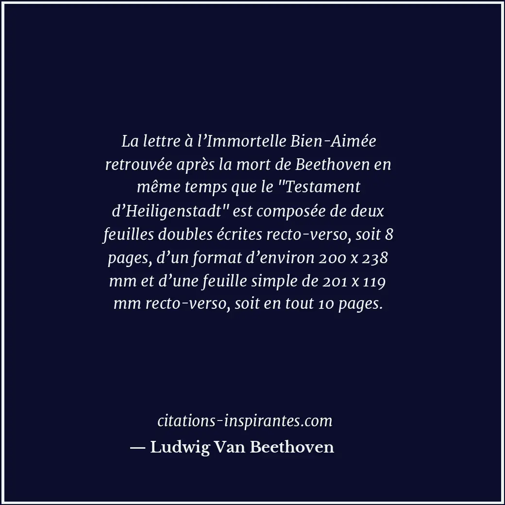 Citation de Ludwig Van Beethoven