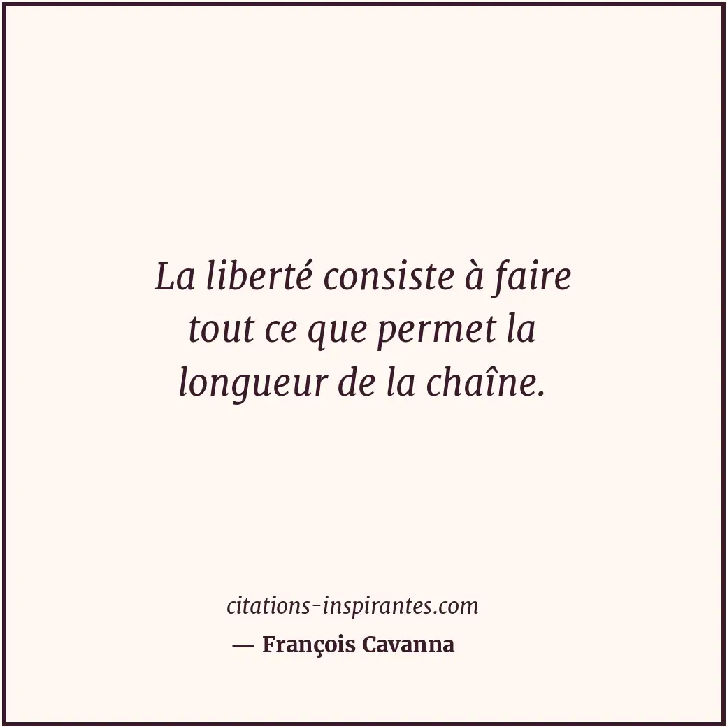 Citation de François Cavanna