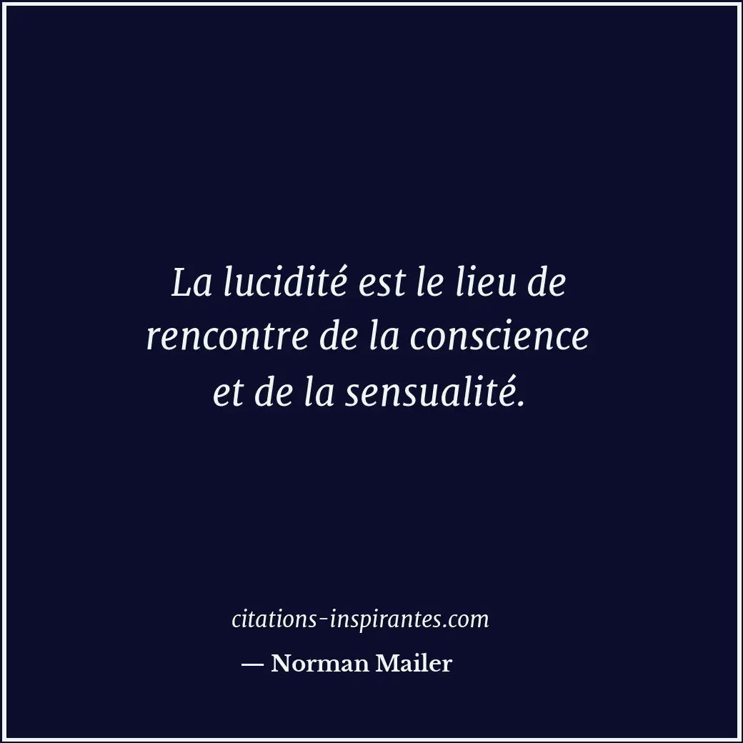 Citation de Norman Mailer