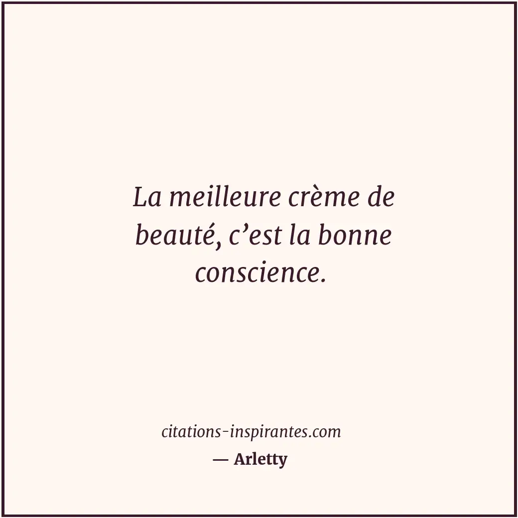 Citation de Arletty
