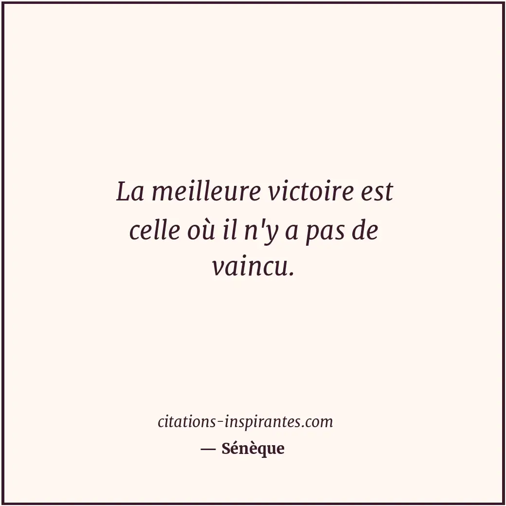 Citation de Sénèque