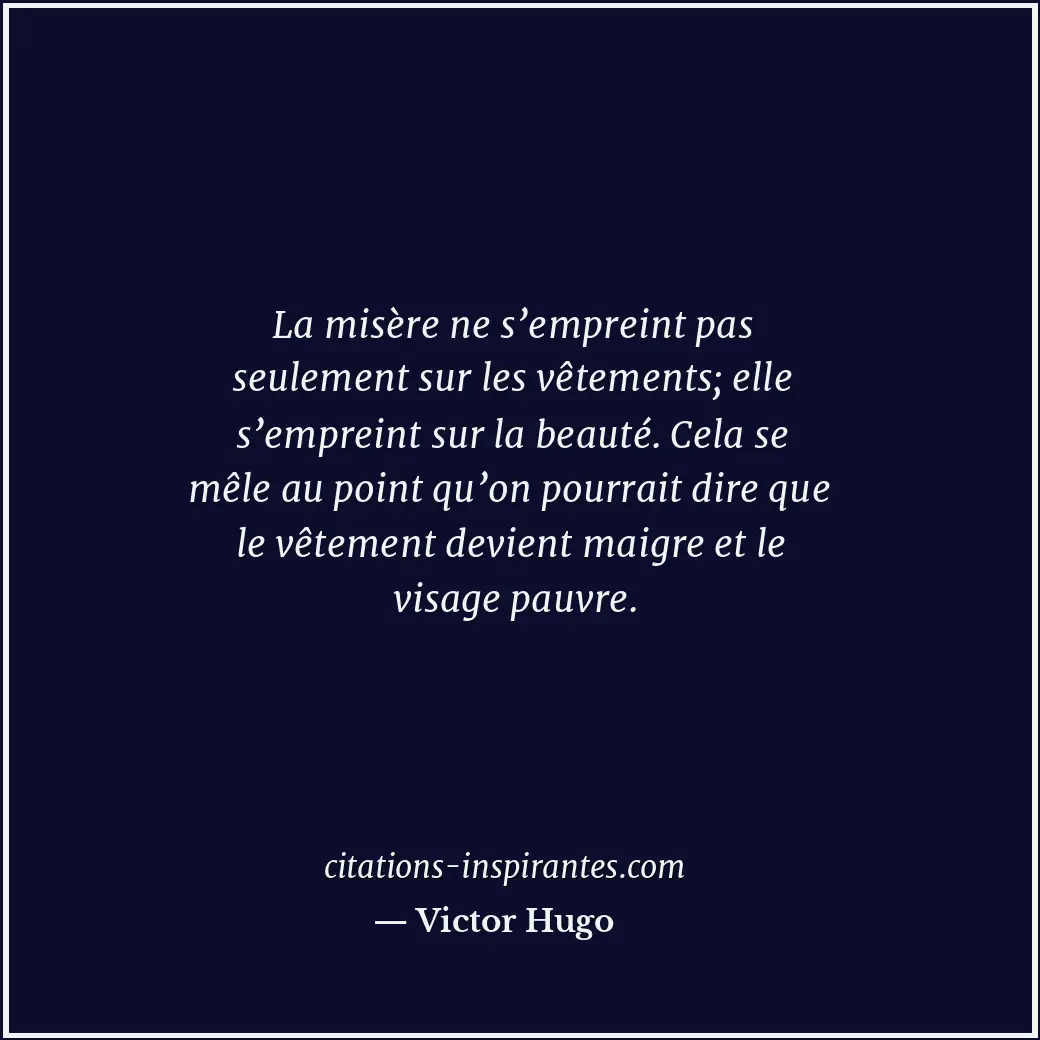 Citation de Victor Hugo