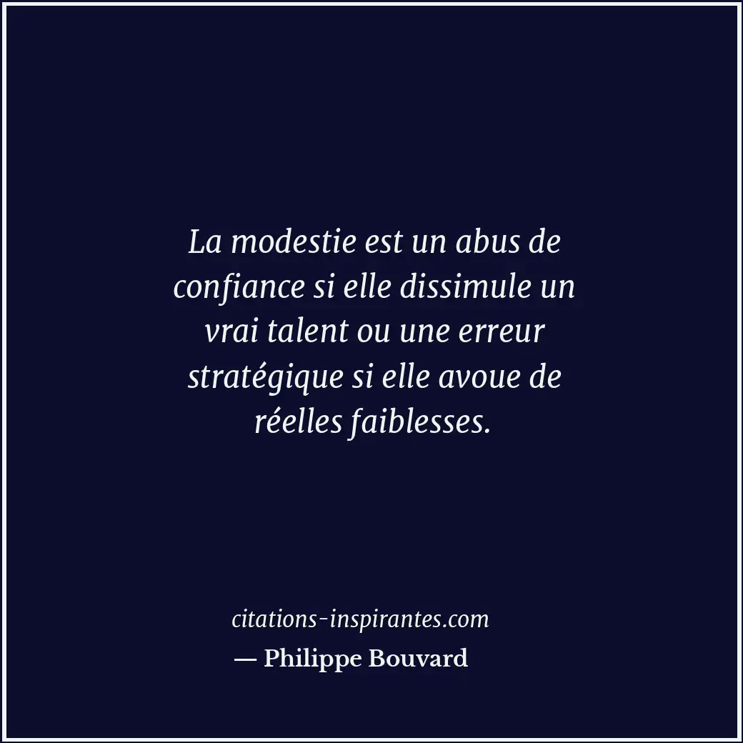 Citation de Philippe Bouvard