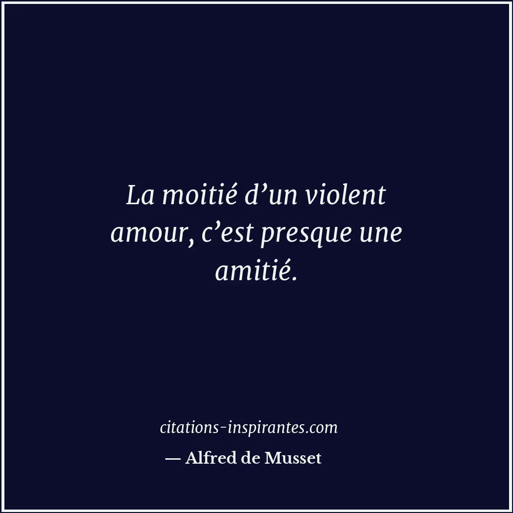 Citation de Alfred de Musset
