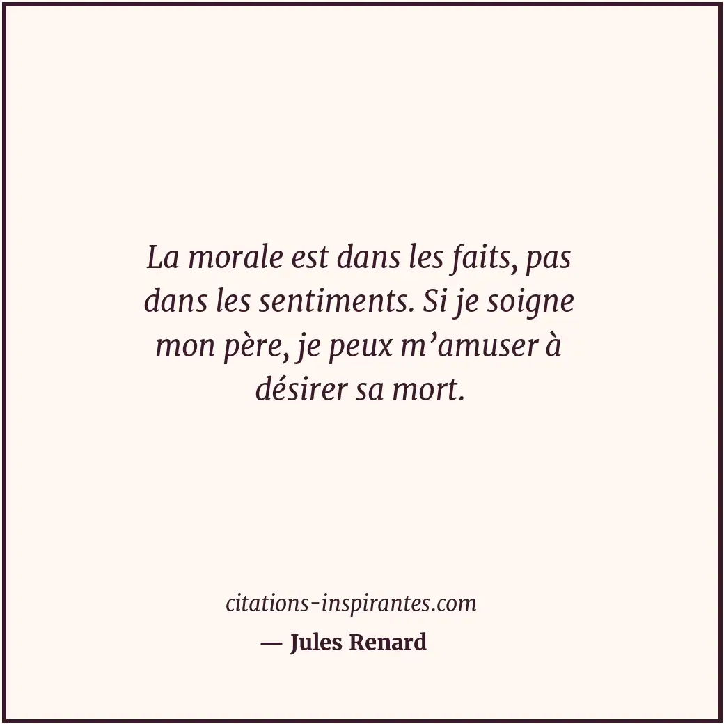 Citation de Jules Renard