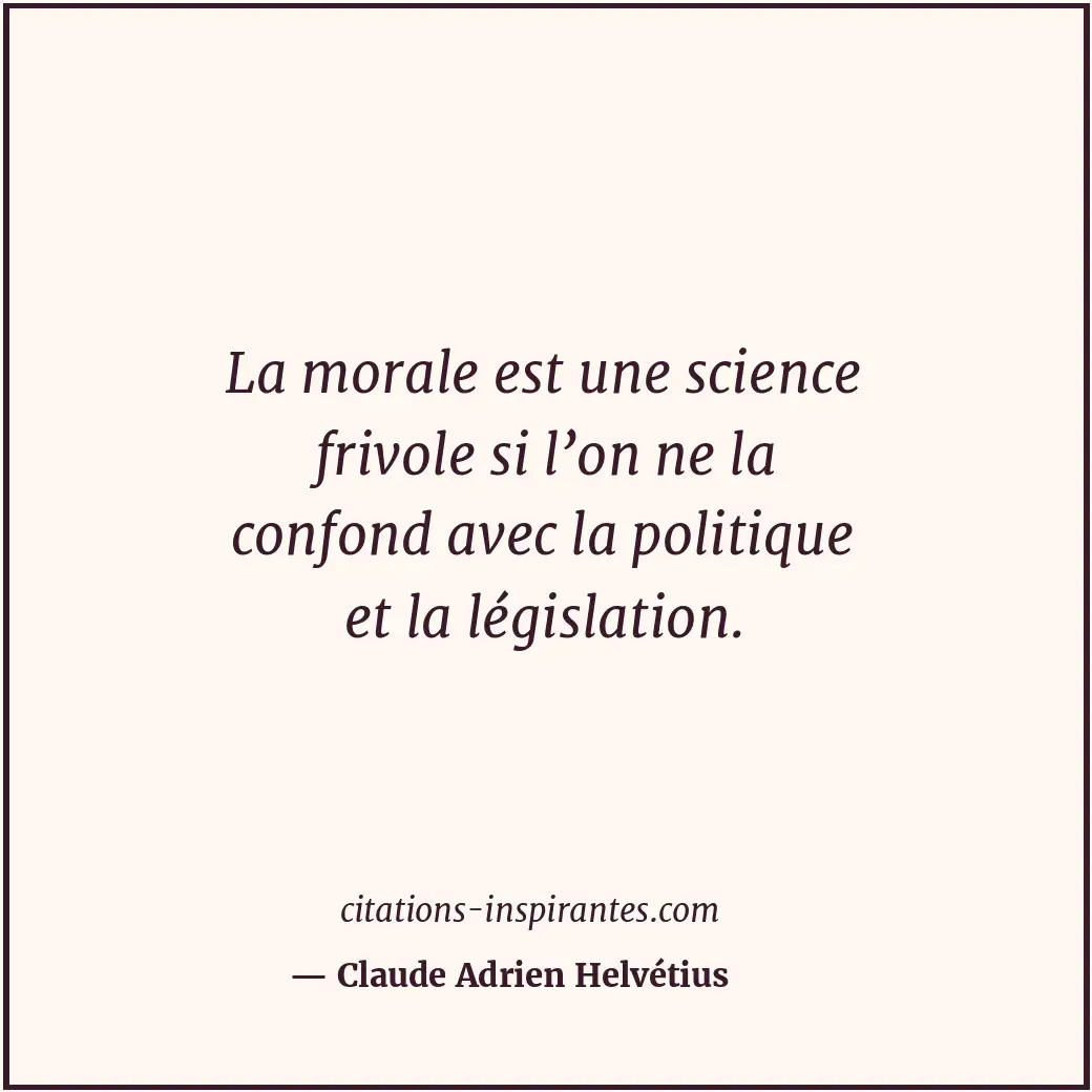 Citation de Claude Adrien Helvétius