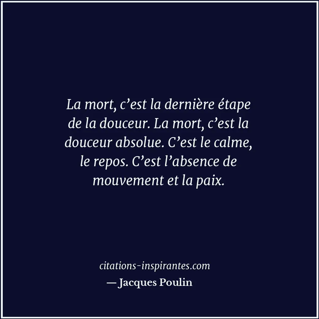 Citation de Jacques Poulin