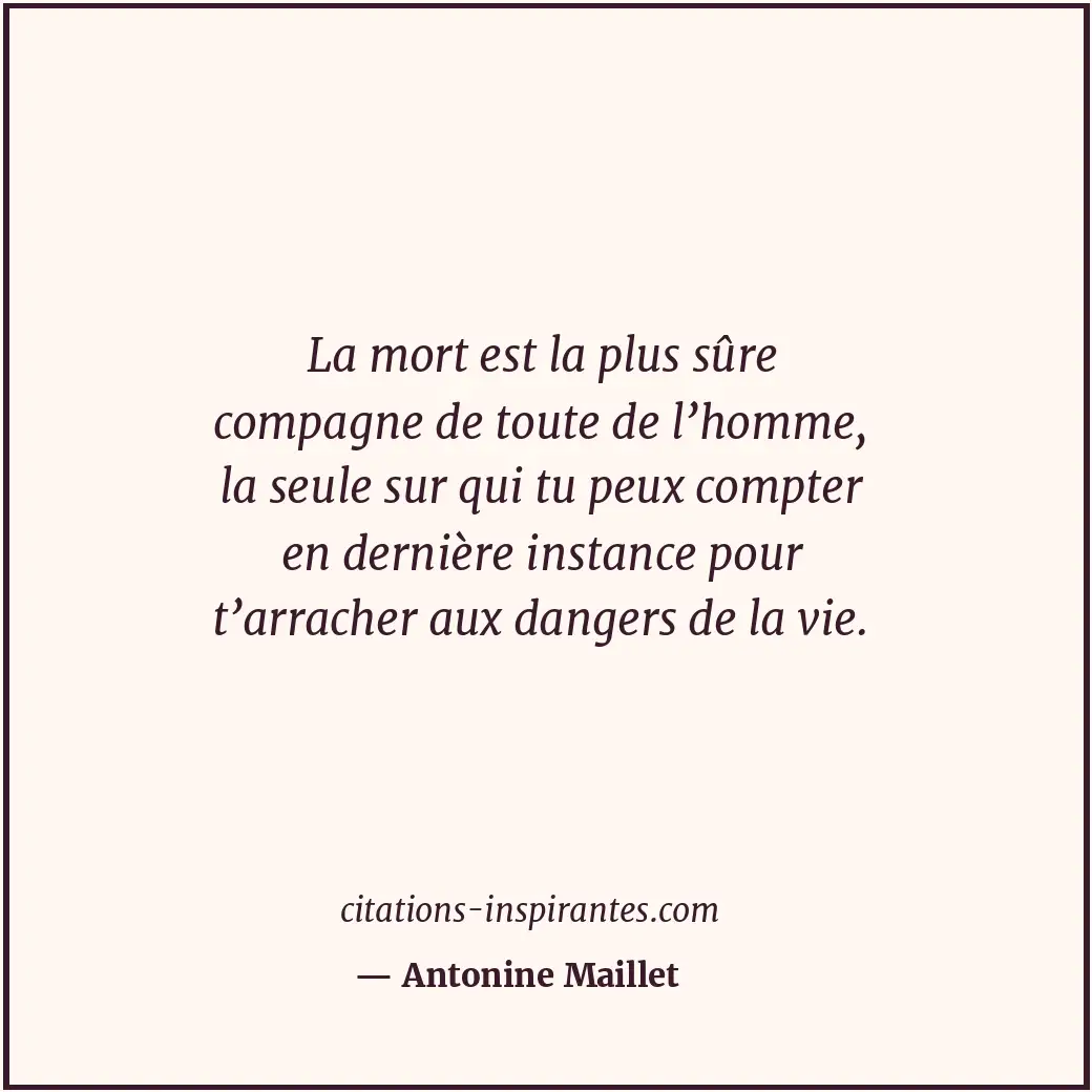 Citation de Antonine Maillet